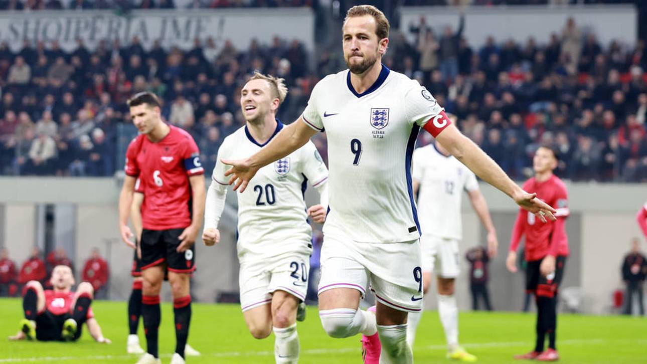 Harry Kane beim Torjubel