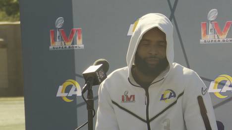 Superstar Odell Beckham Jr, von den Los Angeles Rams sehnt sich bereits dem Highlight des Jahres, dem Super Bowl LVI, entgegen. Vor dem Spiel gegen die Cincinnati Bengals gibt sich der Megastar etwas demütig.