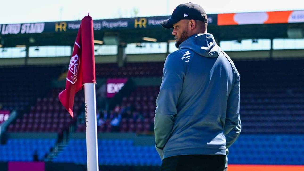 Vincent Kompany war von 2022 bis 2024 Trainer des FC Burnley