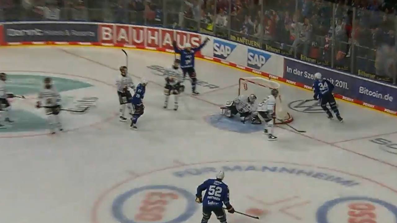 Adler Mannheim - Iserlohn Roosters (Highlights)