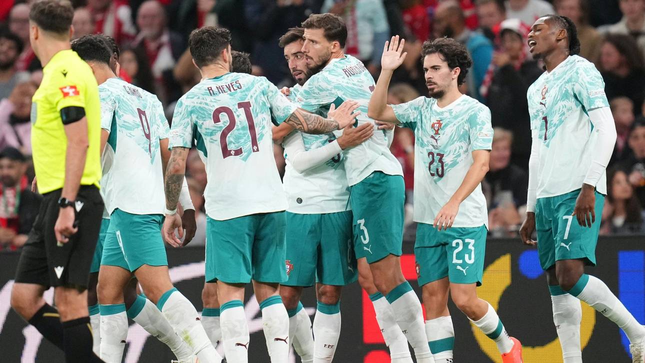 Nach Ronaldo-Flucht: Portugal gewinnt in Dänemark