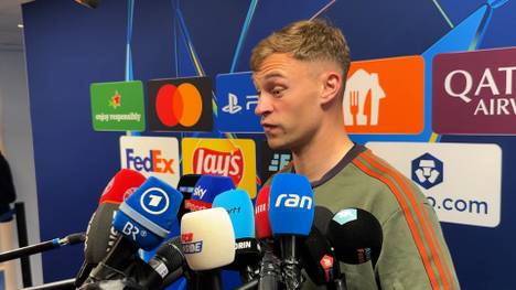 Für Joshua Kimmich hat Luis Díaz einen fehlerfreien Abend in Paris hingelegt, er kann über der Kolumbianer nichts Negatives verlieren. 