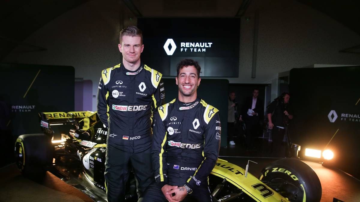Renault: Nico Hülkenberg (l.) und Daniel Ricciardo 