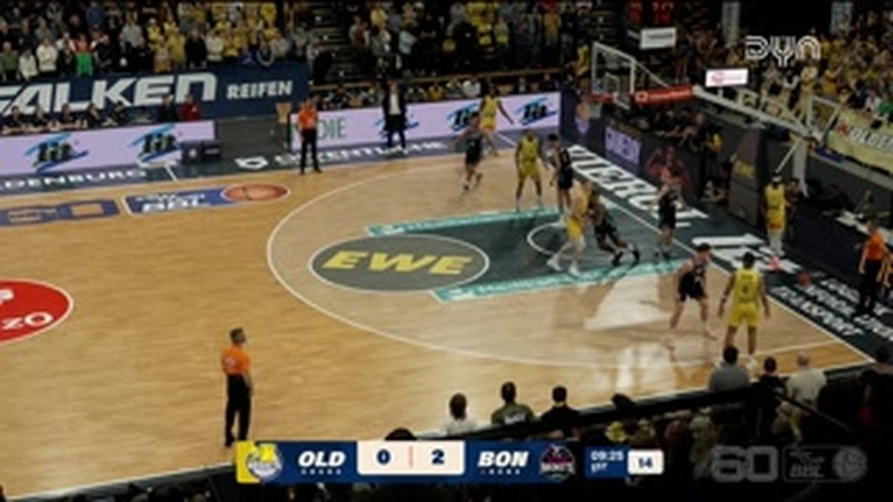 EWE Baskets Oldenburg - Telekom Baskets Bonn I BBL-Highlights im Video