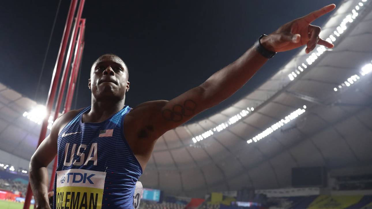 Coleman verzichtet auf 200-m-Start