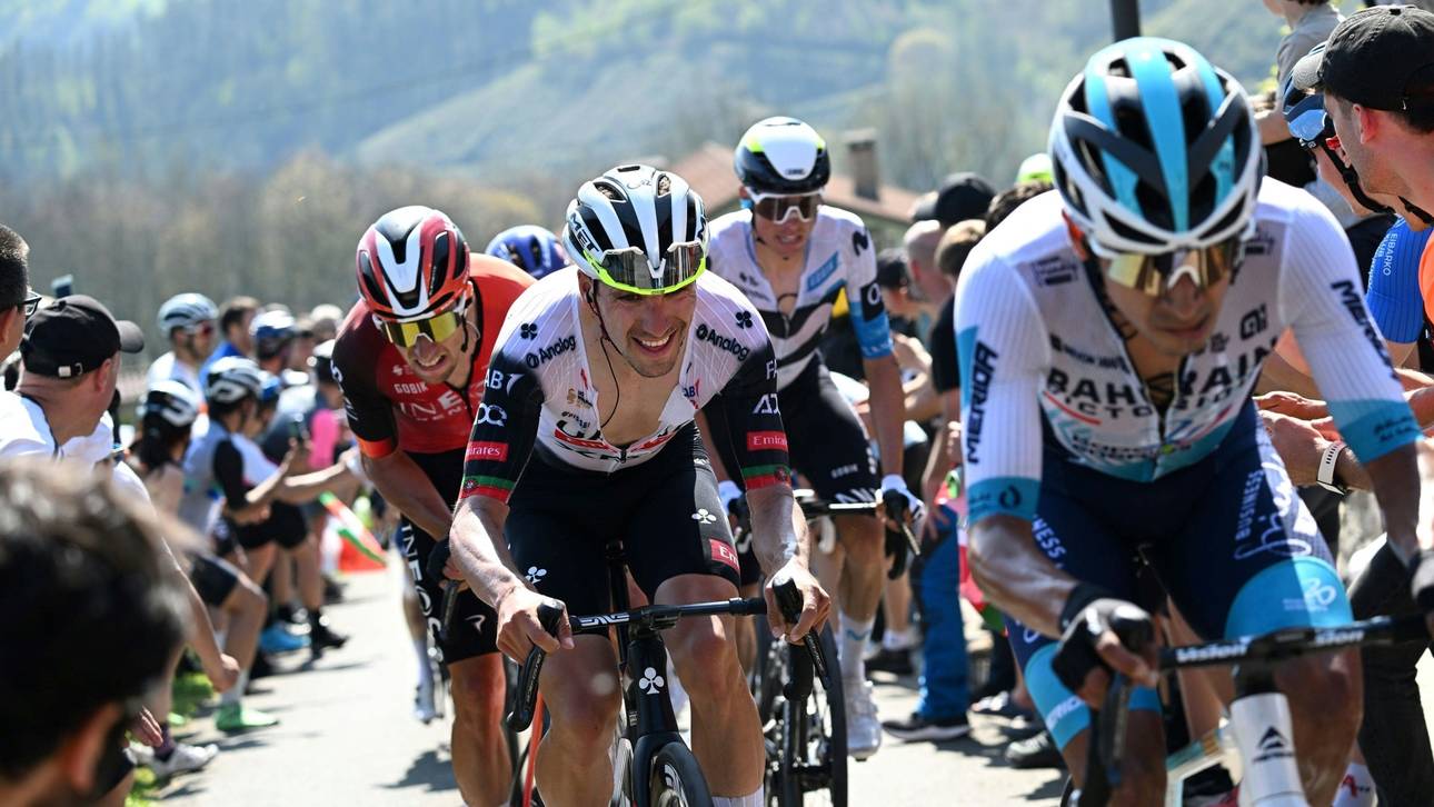 Baskenland: Almeida entreißt Schachmann das Gelbe Trikot