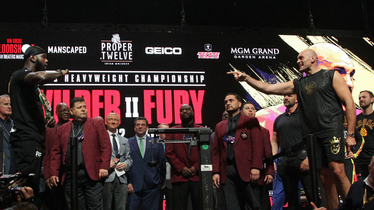 Fury fast 20 kg schwerer als Wilder