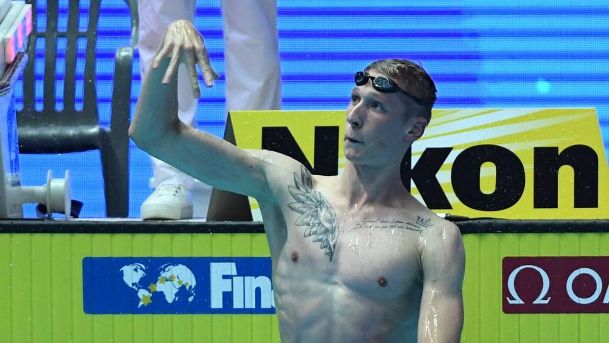 Schwimmen Florian Wellbrock Will Lieber Rapper Sein