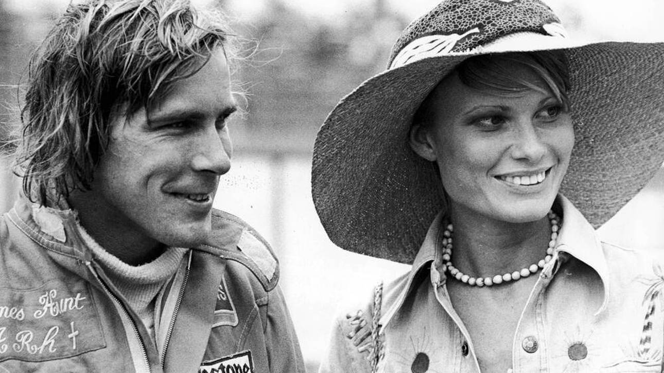 James Hunt und seine erste Frau Suzy Miller