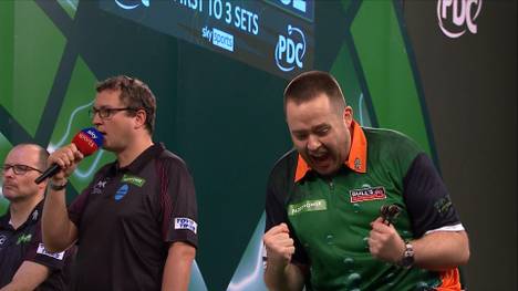 Die Partie zwischen Steve Lennon und Owen Bates war voller Spannung. Der Newcomer Owen Bates vergibt seinen 2:0-Vorsprung und verliert 2:3 gegen Steve Lennon.