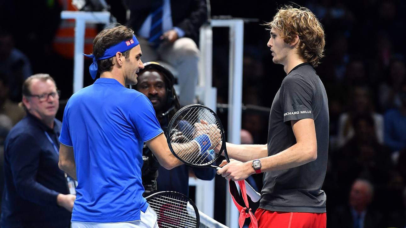 Zverev rutscht hinter Federer zurück
