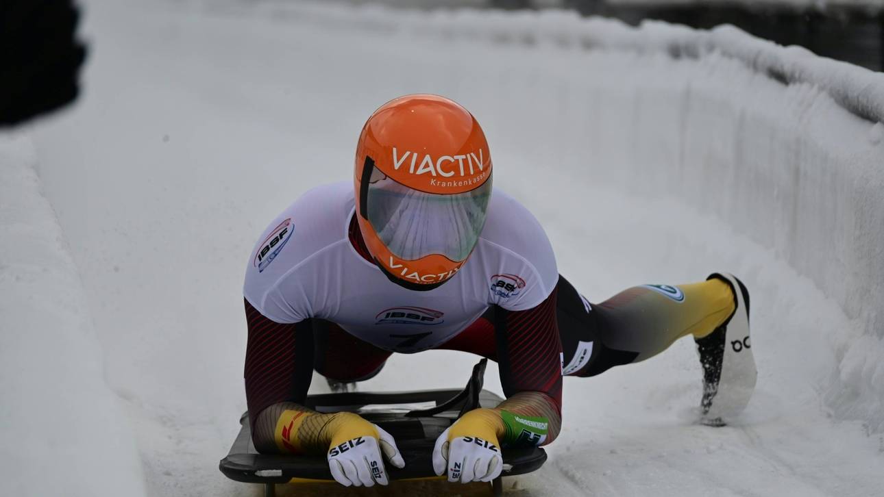 Skeleton-WM: Grotheer zur Halbzeit Vierter – Weston führt
