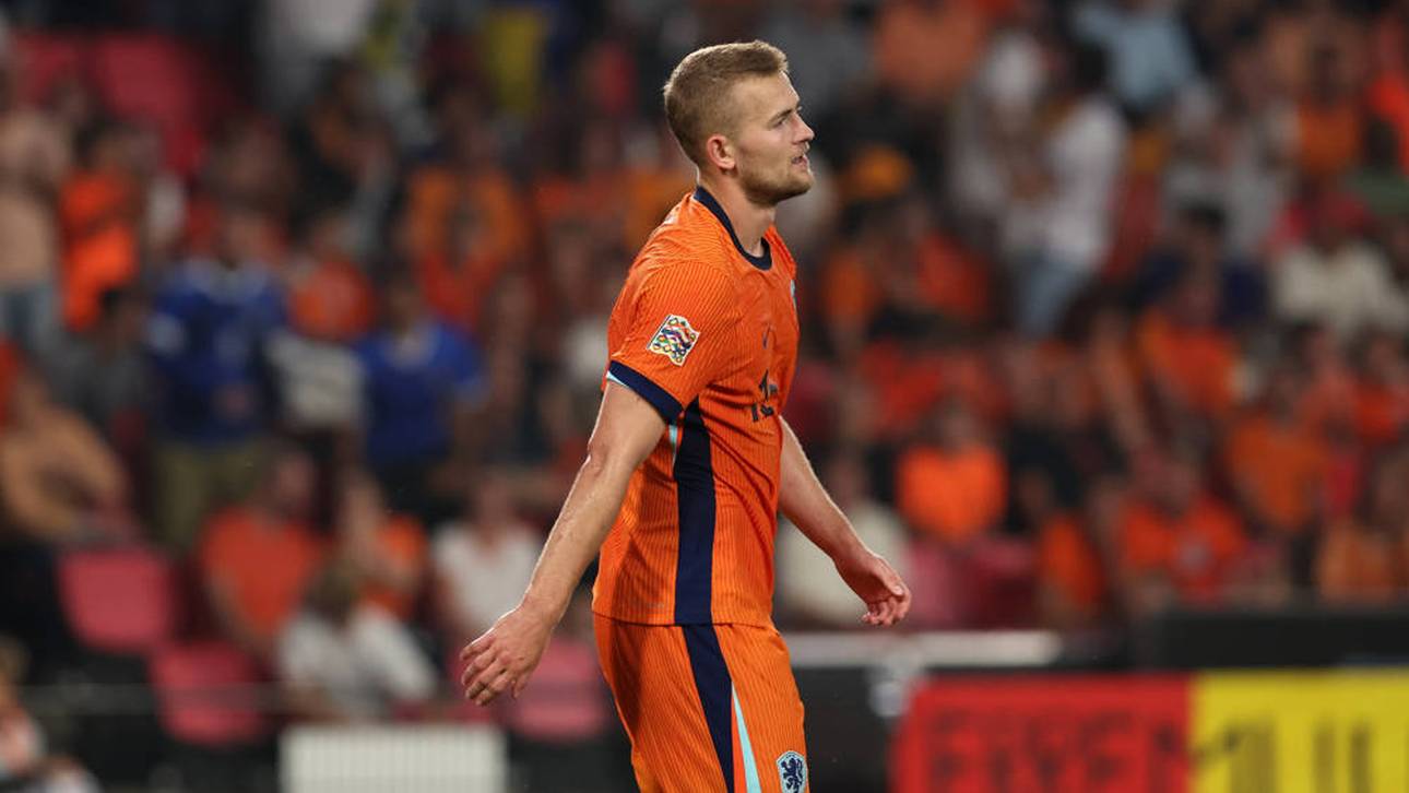 Matthijs De Ligt patzte im Oranje-Dress