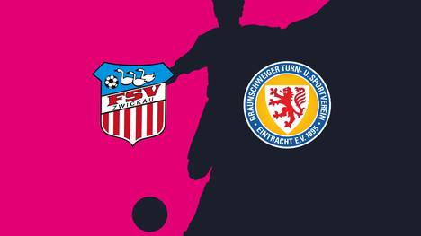 FSV Zwickau - Eintracht Braunschweig: Tore und Highlights | 3. Liga