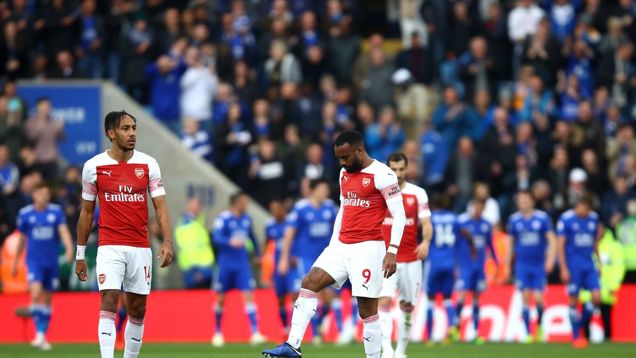 Arsenal geht in Leicester unter