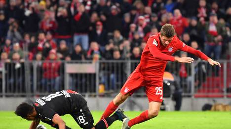 Thomas Müller und der FC Bayern stolperten gegen Bayer Leverkusen