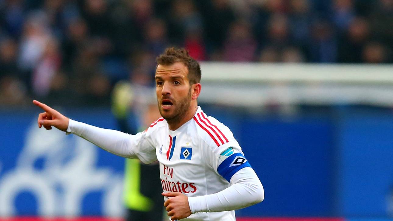HSV mit van der Vaart gegen Hertha