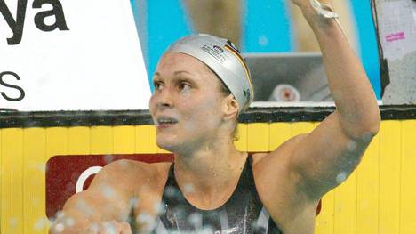 Die ehemalige Weltklasse-Schwimmerin Hannah Stockbauer musste zwei Wochen in Quarantäne