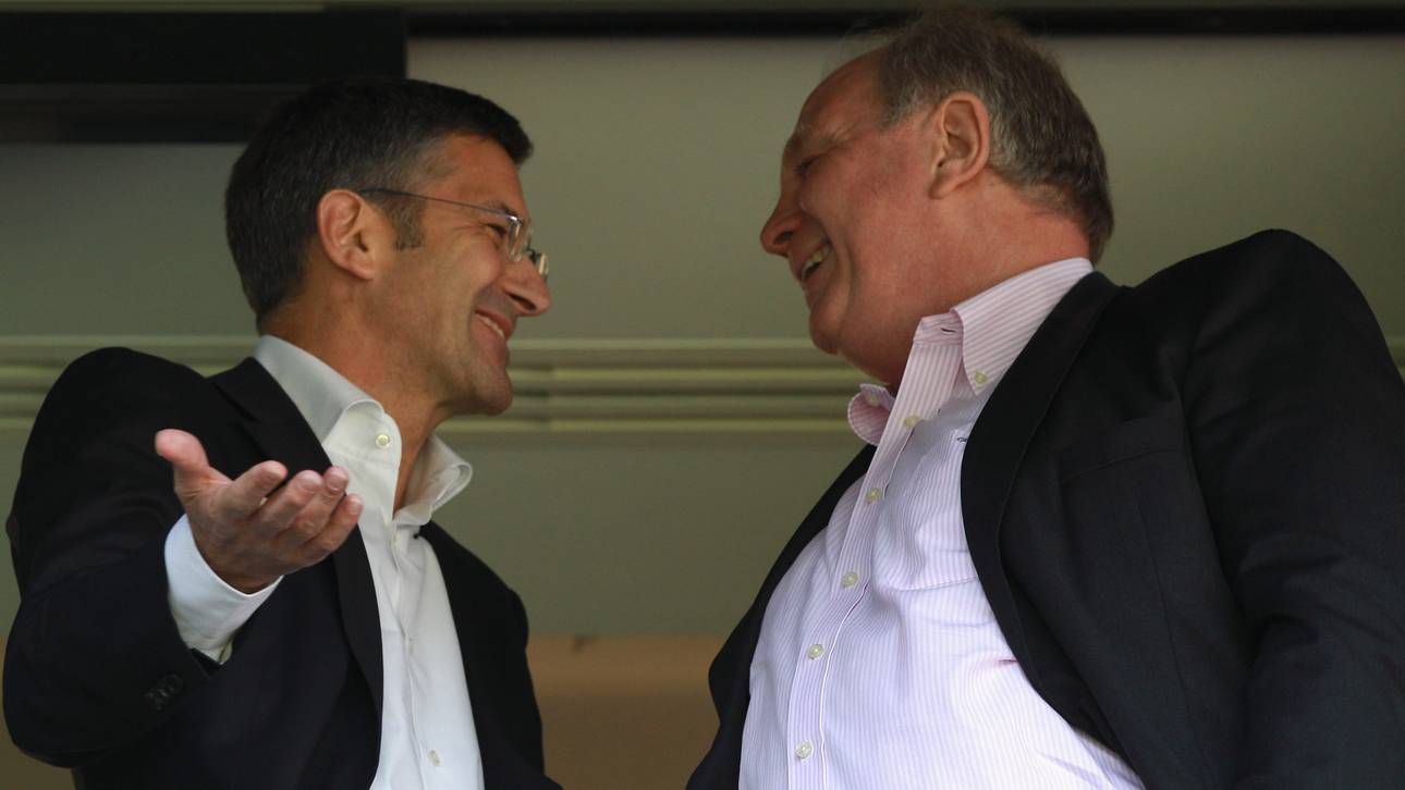 Herbert Hainer und Uli Hoeneß sind seit vielen Jahren befreundet