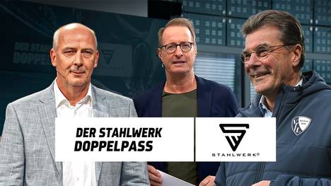 Sendung verpasst? Der STAHLWERK Doppelpass vom 17.11.2024 mit Dieter Hecking und SPORT1-Experte Mario Basler. 