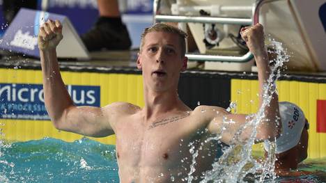 Der deutsche Schwimmer Florian Wellbrock hat bei den 800 m Freistil Bronze geholt
