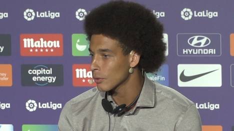 Nach seinem Abschied von Borussia Dortmund kickt Axel Witsel nun für Atletico Madrid. Bei seiner Vorstellung erklärt der Belgier, warum er sich für die "Colchoneros" entschieden hat.