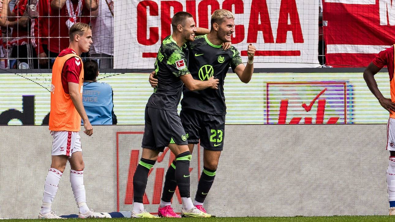 Wind trifft wieder doppelt: Wolfsburg schlägt Köln