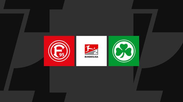 2. Bundesliga heute: Düsseldorf gegen Greuther Fürth