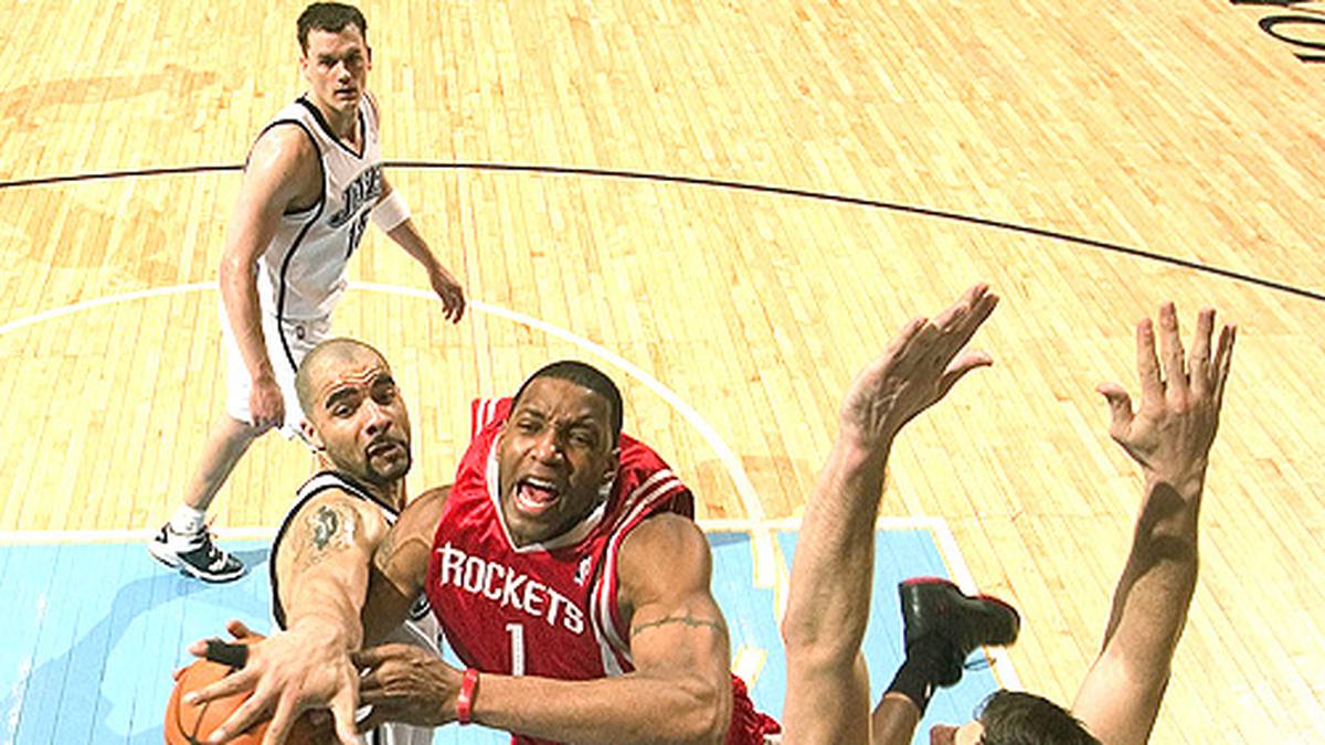 2007 und 2008 reicht es gegen die Utah Jazz nicht zum Erfolg in einer Playoff-Serie. Dabei macht McGrady im entscheidenden Spiel 2008 sogar 40 Punkte