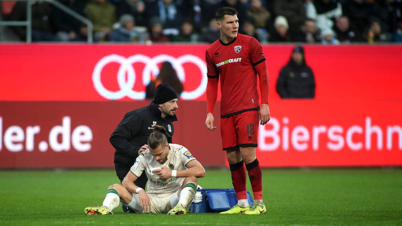Sigurd Haugen verlor nach einem heftigen Zusammenprall offenbar einen Zahn