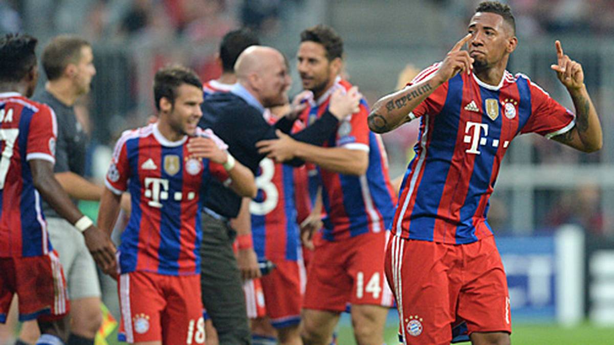 Bayern München hat im Heimspiel gegen Manchester City einen optimalen Start in die Champions League erwischt. Jermoe Boateng erzielt das erlösende Tor in der Schlussminute. Auch sonst spielt der Abwehrmann weltmeisterlich. Die SPORT1-Noten