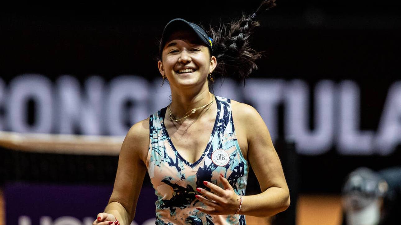 Erster Sieg für Tennis-Youngster