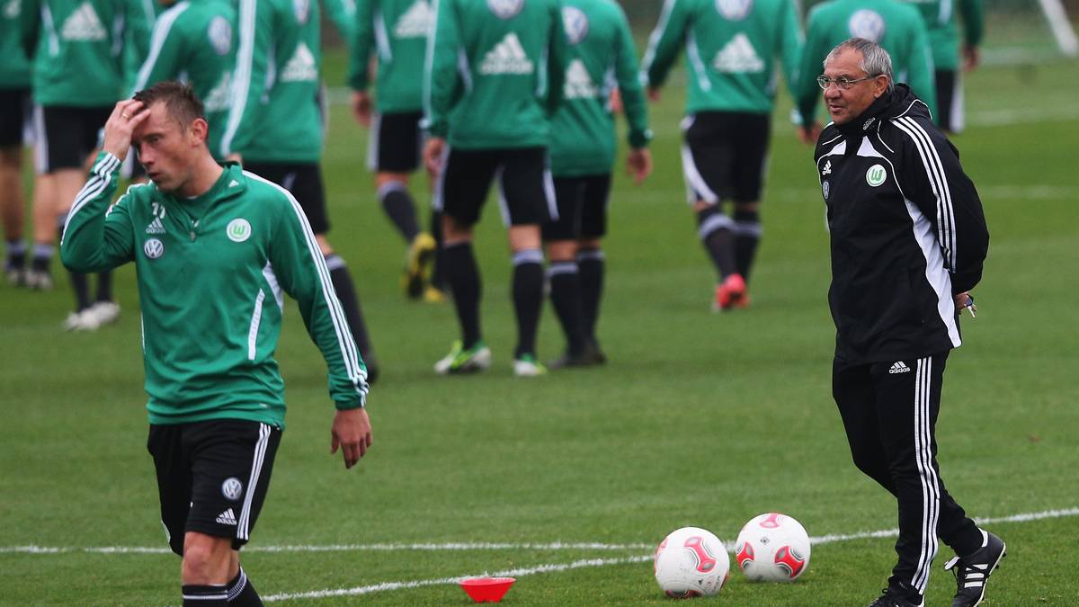 Kehrte 2011 zurück, als er dort gefeuert wurde - knüpfte aber in Wolfsburg auch nicht mehr an die alten Zeiten an. 2012 nach schwachem Saisonstart gefeuert