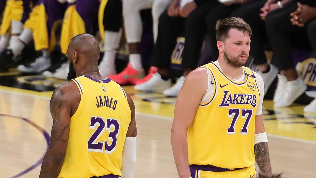 Lakers-Superstars brechen ein