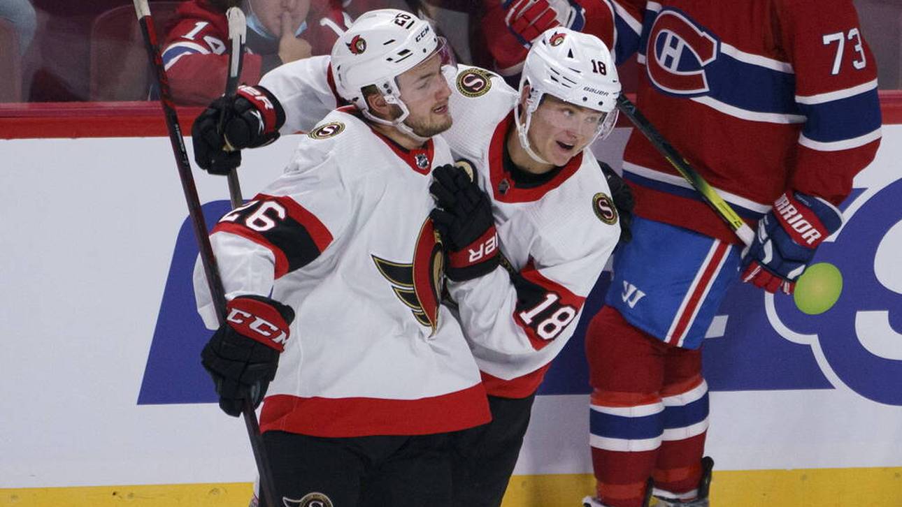 Stützle holt nächsten Sieg mit Ottawa