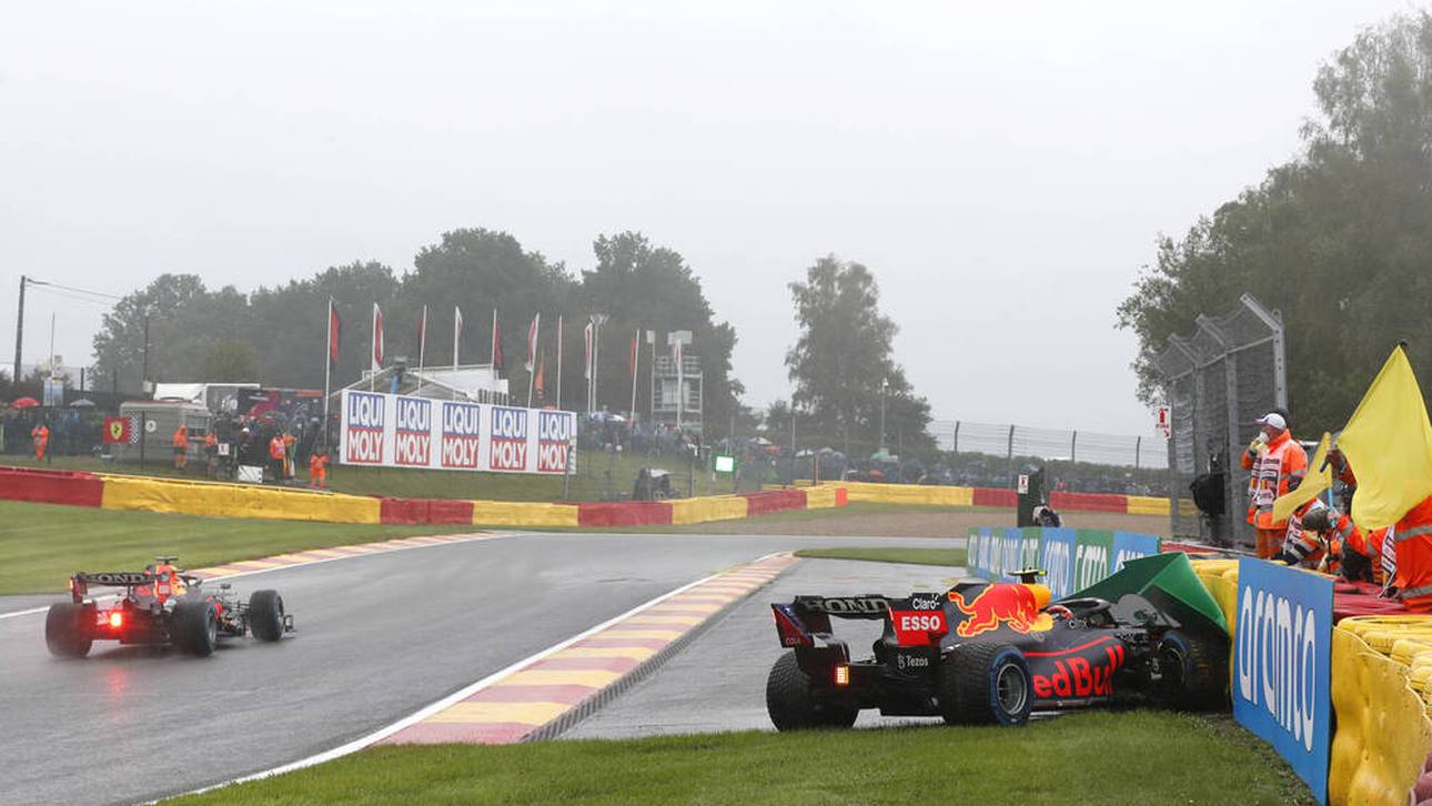 Red-Bull-Ärger! Pérez crasht vor dem Start