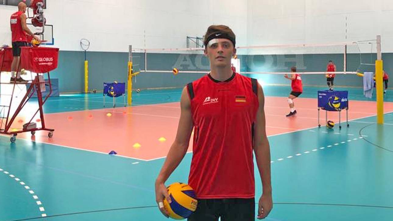 Für Tim Stöhr begann die Karriere im Nationalteam mit einem schmerzhaften Missgeschick