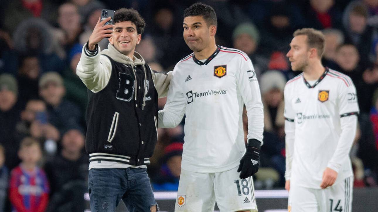 Casemiro mit einem Flitzer