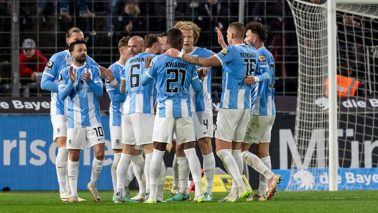 1860 gelingt Befreiungsschlag