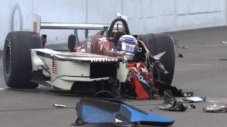 Alessandro Zanardi verunfallte am 15. September 2001 in der Champ Car Series schwer