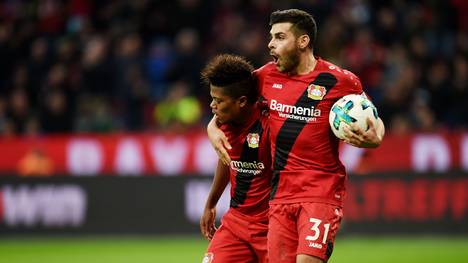 Leon Bailey und Kevin Volland stehen bei Bayer Leverkusen in der Startelf gegen Borussia Mönchengladbach