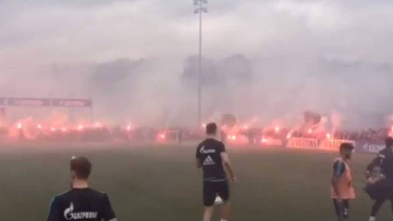 Derby-Stimmung beim S04-Training