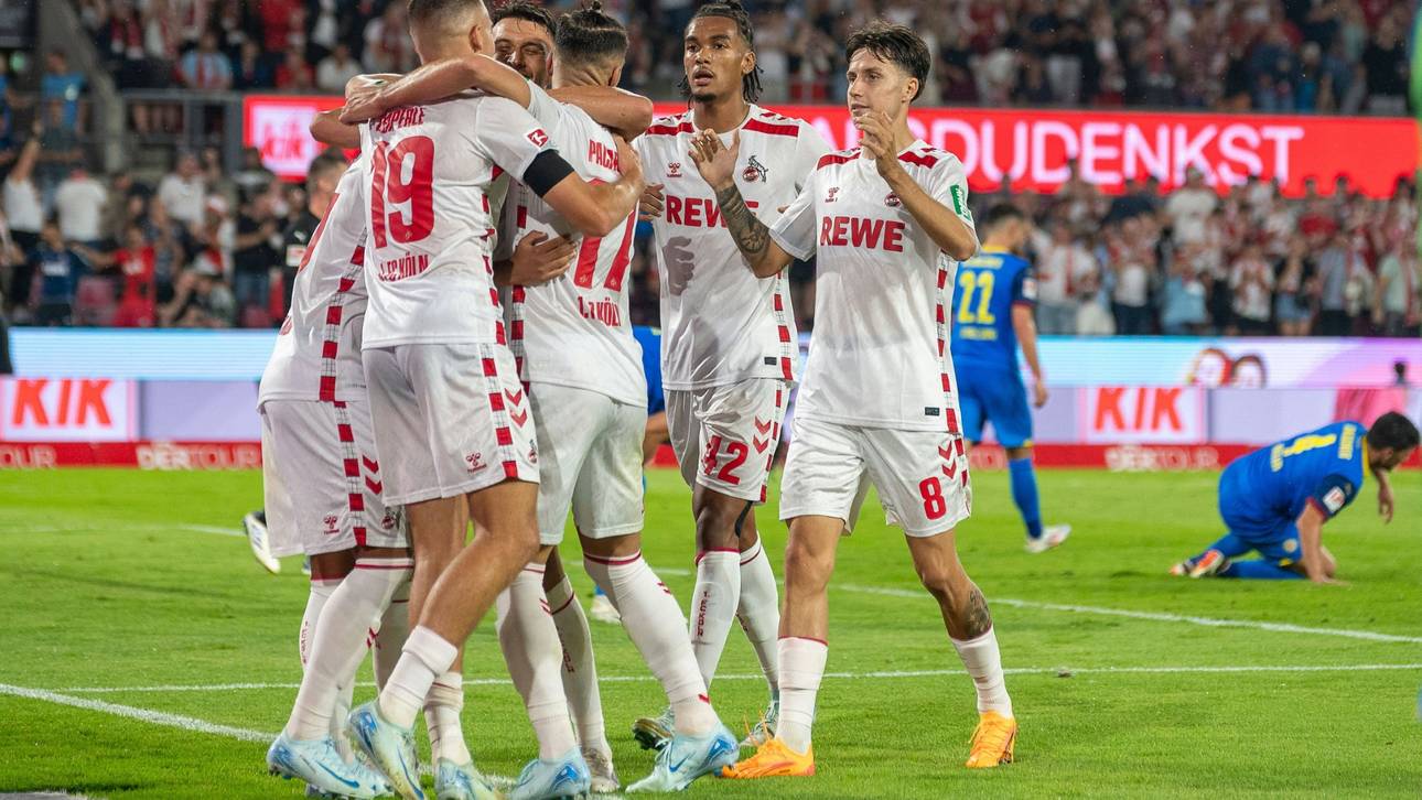 Im dritten Anlauf: Absteiger Köln stürmt zum ersten Sieg