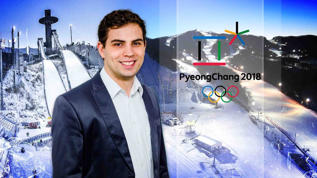 Für SPORT1 berichtet Jonas Nohe von den Olympischen Winterspielen aus Pyeongchang