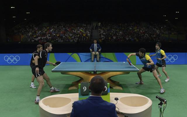 Tischtennis Bei Olympia Dttb Team Scheitert An Japan