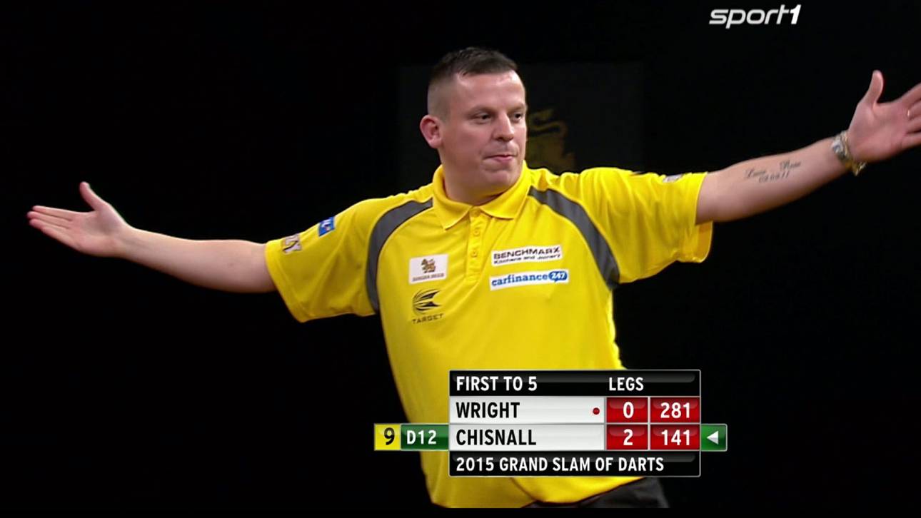 Chisnall mit 9-Darter zum Sieg
