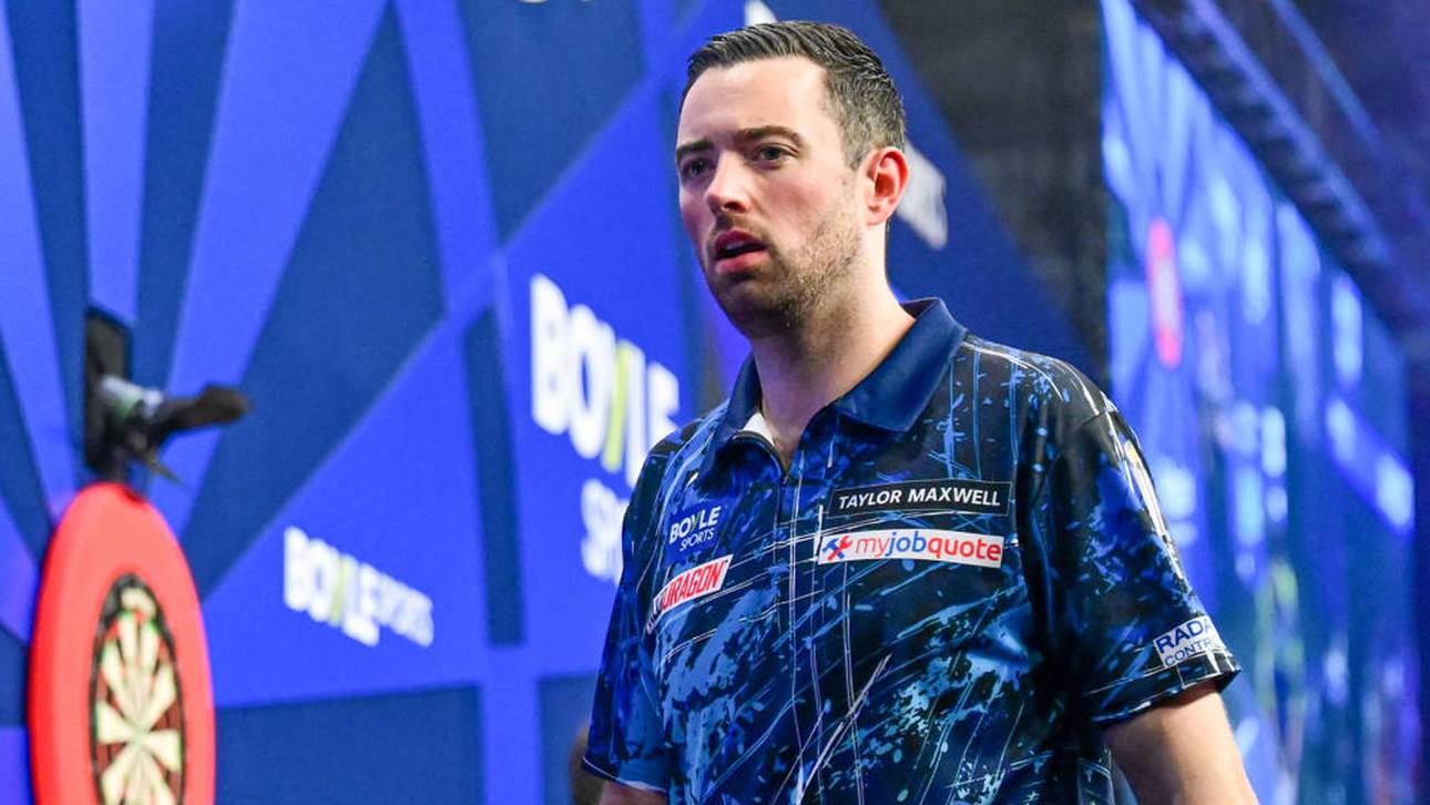 Luke Humphries ließ sich von seinen Beschwerden nicht beirren