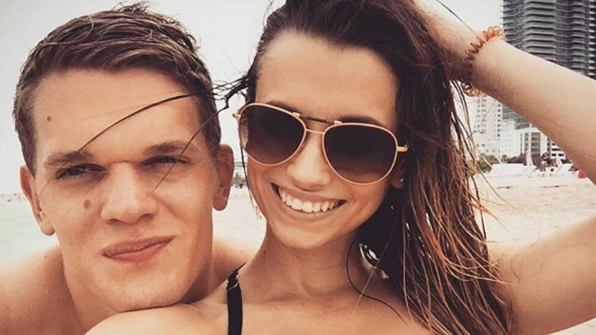 Schöne Aussicht: Matthias Ginter von Borussia Dortmund und seine Freundin Christina