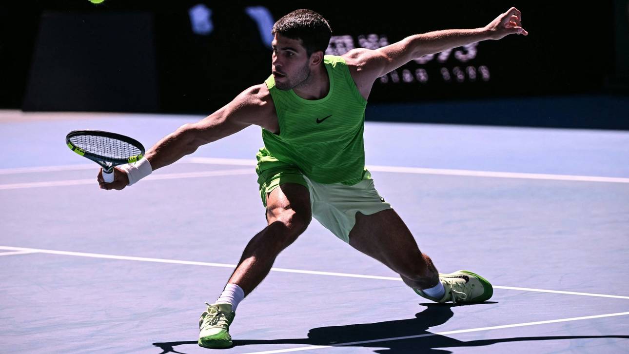 Jagt seinen siebten Major-Titel: Carlos Alcaraz