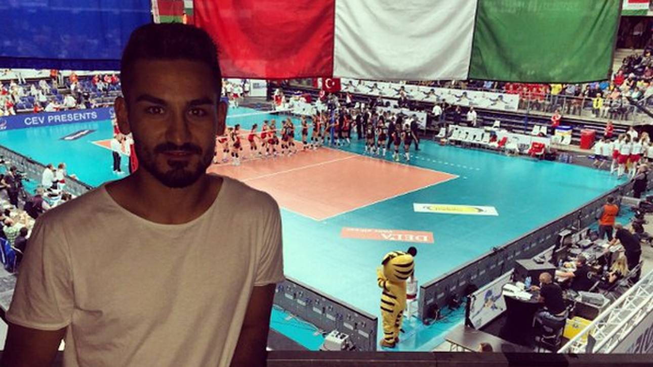 Gündogan jubelt mit seiner Cousine